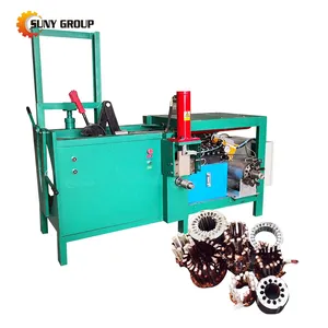 Copper Winding Motor Stator Cutting Pulling Recycling Machine For Sale