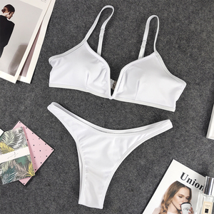 Custom Hot Sexy Latest Bikini Halter Two Piece Bathing Suit Backless <strong>Swimwear</strong> For Women Swimsuit Custom Bikini OEM - Product Image 6