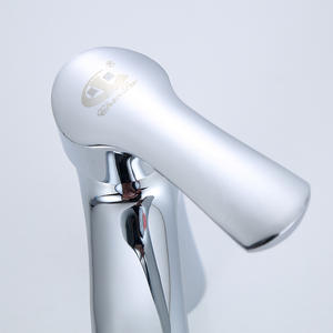 Grifo de lavabo Chenlu de una sola manija, de cobre, con válvula de cerámica, de un solo orificio, para montaje en encimera. - Product Image 3