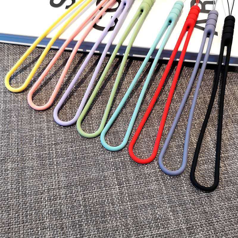 Custom Silicone Phone Wrist Strap Anti-Lost Shockproof Band for Phone Case and Phone Holder Trap Wristband for Phone Case Image 2