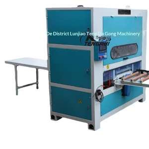 Machine à chanfreiner les rainures en V à axe unique, machine à rainurer les matériaux après le poussage, production sur mesure - Product Image 2