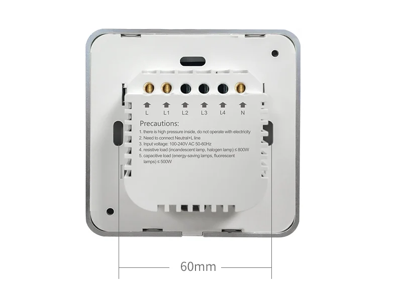smart life App tuya zigbee 3.0 light switch Amazon Alexa UK standard 86 Touch switch smart thing wall touch light switch