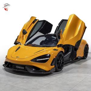 Kit de parachoques de fibra de carbono para coche <span class=keywords><strong>McLaren</strong></span>, difusor de labios delanteros, faldas laterales, 720S, 765LT, directo de fábrica, para <span class=keywords><strong>McLaren</strong></span> 720S <span class=keywords><strong>765</strong></span> - Product Image 2