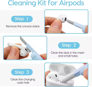 Kit de Limpieza 7 en 1, Cepillo para Limpiar el Teclado de la Computadora, Bolígrafo de Limpieza para Auriculares, Herramientas de Limpieza de Auriculares, Juego de Teclas - Product Image 2