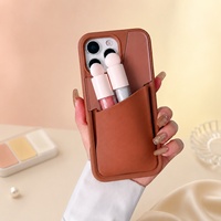 Coque de téléphone portable en silicone minimaliste antichoc pour iPhone