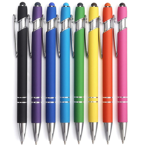 Bolígrafo de Metal y Plástico de la Marca SL con Tinta Negra de 1.0 mm, Bolígrafo con Logotipo Personalizado al por Mayor, Bolígrafo con <span class=keywords><strong>Punta</strong></span> Táctil para Pantalla Táctil para la Escuela y la Oficina - Product Image 1