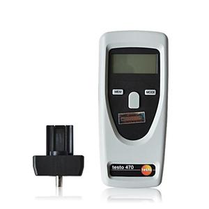 Testo 470 High Digital Tachometer Handheld Optical Mechanical Contact RPM Meter Electronic Power - Product Image 1