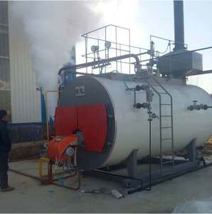 Chaudière à vapeur à gaz de ville de chaudière de gaz naturel de 4 tonnes avec la grande conception unique de chambre de combustion - Product Image 6