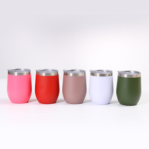 Stainless Steel Tumbler 304 Vacuum Insulated U Shape Wine Glass Portable Outdoor Travel Cup Thermal Insulation Home Car Office - Product Image 4