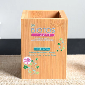 Mini Casa di Natale Esagonale in Legno Inciso per Decorazione Rustica a Più Livelli - Product Image 1