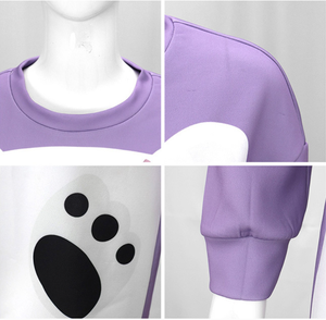 Vente flash Robe de nuit Demon Hunter Mria Couleur unie Manches courtes Ample Grande taille Robe de chambre Chaise longue Pyjama Maison - Product Image 4