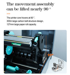 Impresora de Etiquetas Térmicas Directas Comercial Hanbu Wholesale, Impresora de Transferencia Térmica de 203DPI para Etiquetas de Envío - Product Image 4