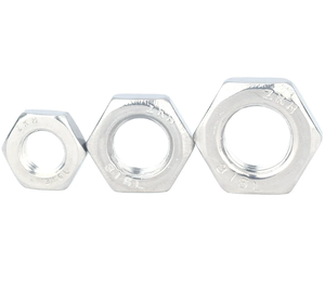 น็อตหกเหลี่ยมบาง LeGood แบบมีมุมลบคม สแตนเลส เกลียว M30-2.0 มาตรฐาน GB/T 6172 - Product Image 6