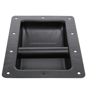 Mango de metal con revestimiento de pulverización para altavoz, accesorio negro para estante, piezas de gabinete, funda de altavoz, tiradores de armario - Product Image 5