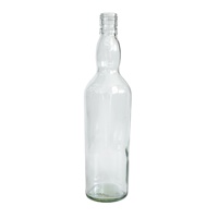 Bouteille de vin en verre vide personnalisée de 700 ml, bouteille de vodka, gin, rhum, alcool, whisky, bouteille de liqueur en verre