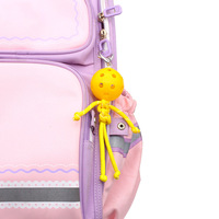 Accessoires de porte-clés Pickleball, Breloque de sac à dos d'extérieur, Ornement pendentif boule creuse amusante