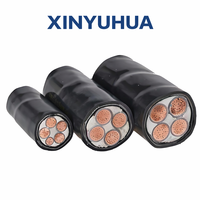 Cable de Alimentación de Bajo Voltaje ZC-YJV Similar a Icon, Resistente al Fuego, XLPE 0.6-1kv 5*300mm2, Cable con Núcleo de Cobre