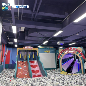 Neon Indoor Playground Commercial Soft Play Equipment con <span class=keywords><strong>juegos</strong></span> interactivos de pared de escalada <span class=keywords><strong>para</strong></span> niños - Product Image 1