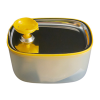 Fontaine à eau pour animaux de compagnie en acier inoxydable de 2,5 L, pompe à arrêt automatique intelligente, silencieuse, distributeur d'eau automatique pour chat, bol