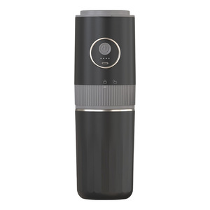เครื่องบดกาแฟแบบพกพา ชาร์จผ่าน USB พร้อมฟังก์ชั่นชงกาแฟในตัว ใช้ความร้อนแบบไร้สายสำหรับแคปซูลกาแฟ เหมาะสำหรับใช้ในออฟฟิศ - Product Image 1