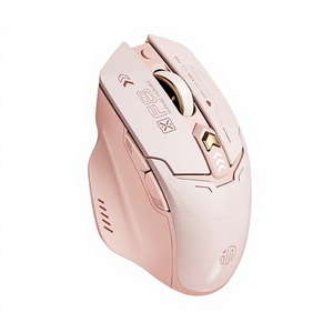 Mouse Wireless USB INPHIC F8, 6 Pulsanti Ergonomici Silenziosi, Ricaricabile, Progettato per Donne, Laptop, Destrorsi - Product Image 1