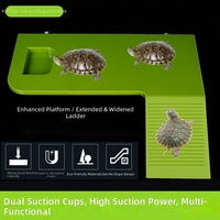 Plateforme Moderne pour Tortues, en ABS, avec Forte Adhérence, Écologique, pour Séchage et Repose, pour Aquarium