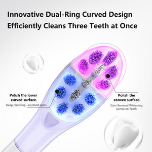 Têtes de brosse à dents électriques soniques de remplacement YBK, poils doux DuPont, absorption des chocs, usage domestique, qualité haut de gamme, compatibles avec <span class=keywords><strong>Phili</strong></span> P - Product Image 2