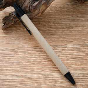 Stylo en papier kraft personnalisé pour la promotion, stylo à bille en papier écologique bon marché, emballage en papier - Product Image 6