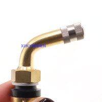 Capteur de surveillance de la pression des pneus de camion Valve à visser TPMS Valve de tige de pneu Chambre à air pour camions