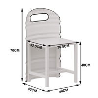 Ensemble de table de chaise de café de baril d'huile de style créatif industriel ensemble de salle à manger de conception simple de fer pour le repos de café d'hôtel usage extérieur