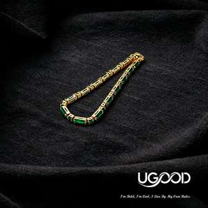 UGood Energy Stone pulsera Casual Outing Chic con declaración estética aumenta la confianza moda-forma/patrón numerado único - Product Image 4