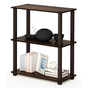 Étagère d'angle moderne en bois pour le salon Étagère étroite pour le mur Étagère de rangement à plusieurs étages Petite étagère - Product Image 6