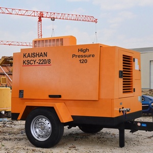 Quản lý thông minh máy nén khí trục vít DIESEL loại di động kaishan cho cơ sở hạ tầng xây dựng và các dự án kỹ thuật - Product Image 3