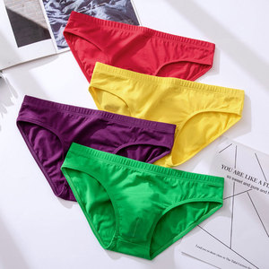 <strong>Men's</strong> Cotton Underwear Seamless Classical Adult Sexy Breathable Low Waist <strong>Briefs</strong> Cotton <strong>Men</strong> Stretchy Hip <strong>Briefs</strong> - Product Image 1