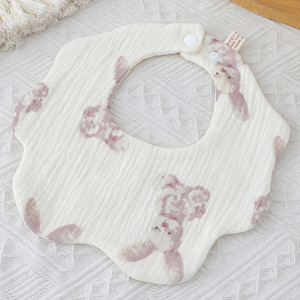 Khăn tắm muslin cho bé sơ sinh 6 lớp, chất liệu cotton mềm mại, thân thiện với môi trường, đạt chứng nhận GOTS, xoay được 360 độ - Product Image 6