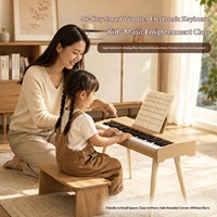 Cross Border 49 Key Digital Electronic Keyboard with Medium Density Fiberboard, Intelligent and Portable, Suitable for Beginners