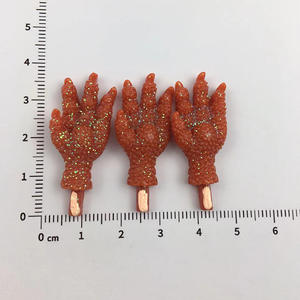 Mini-étuies de <span class=keywords><strong>poulet</strong></span>, racine de lotus et prairie-bleue pour barbecue, mini-aliments de simulation, accessoires pour micro-paysages - Product Image 4