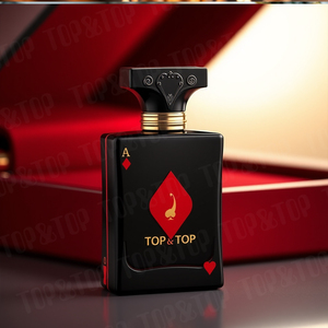 Tùy Chỉnh Bán Buôn Rõ Ràng Sang Trọng Sang Trọng Parfm Flasche Glass Container Bao Bì Màu Đỏ Rỗng Fancy Nước Hoa Phun Chai Với Logo - Product Image 4