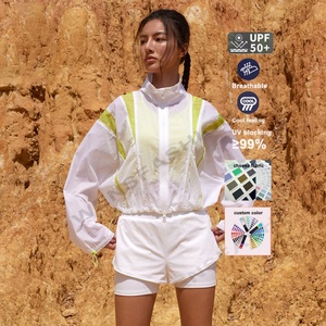 Chaqueta de Verano Ligera con Protección Solar UPF50+ Anti-UV 100% Nailon, Manga Larga para Motocicleta, Ropa de Protección Solar - Product Image 3