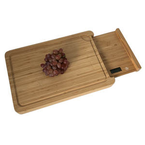 Tagliere in Bambù Naturale BSCI con Bilancia da Cucina Integrata, Capacità 5KG, Prezzo di Fabbrica - Product Image 2