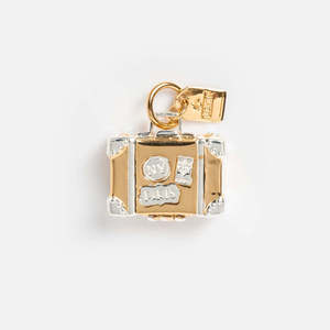 Souvenir de voyage |   Breloques en laiton plaqué or 18 carats pour la création de bijoux DIY |   Pendentif vintage, moulin à vent, vélo, <span class=keywords><strong>taxi</strong></span>, valise, tasse à thé - Product Image 6