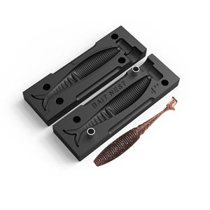 ZAKO Swimbait, литьевая форма, мягкая пластиковая рыболовная приманка, Набор для изготовления алюминиевых наживок с поддержкой OEM/ODM - Product Image 1