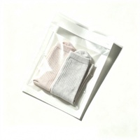 Pochette en papier glassine biodégradable avec logo personnalisé, sac en papier transparent anti-poussière pour chemise, robe, pull et vêtements de mode