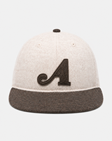 Gorra de Béisbol Snapback Personalizada con Bordado 3D, de Dos Tonos, Mezcla de Lana, 6 Paneles, Visera Plana, Estilo Urbano Hip Hop, con Parche de Letra y Logotipo