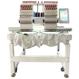 Máquina de bordar plana de 2 cabezales para ropa, textiles, alfombras y artículos de cuero - Product Image 2