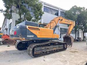 Excavatrice d'occasion Hyundai 350Lvs Meilleure performance Hyundai350 Excavatrice sur chenilles d'occasion 35 tonnes Hyundai 305 avec de faibles heures de travail Ventes - Product Image 2