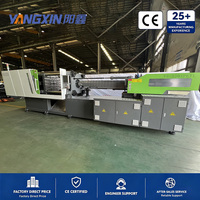 Machines de moulage par injection de plastique PET électriques hydrauliques horizontales industrielles à grande vitesse Yangxin, petite machine de moulage de 330 tonnes