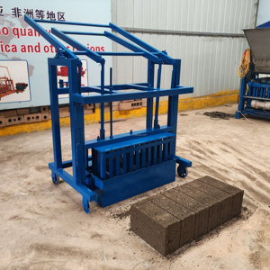 Máquina manual de fabricación de ladrillos Ladrillos sólidos Hormigón 6 piezas 6 pulgadas Sin electricidad - Product Image 2