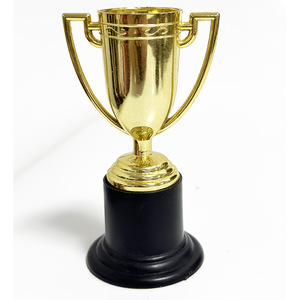 Mini Plastic Electroplated <b>Trophy</b> With <b>Base</b> For Kids Kindergarten Awards And Prizes 9.2X5Cm Unisex Toy - Product Image 4