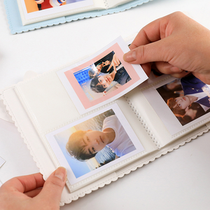 Production agile pour DTC Success Reliure bon marché Feuille PVC Grand <span class=keywords><strong>album</strong></span> <span class=keywords><strong>photo</strong></span> en lin pour bébé avec feuilles de plastique - Product Image 6